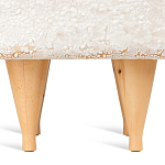 Керамический столик на деревянных ножках «Квадро» варинант исполнения - 6 | Loft Concept в Саратове