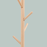 Напольная вешалка из массива бука Branches Hangers Light варинант исполнения - 3 | Loft Concept в Саратове