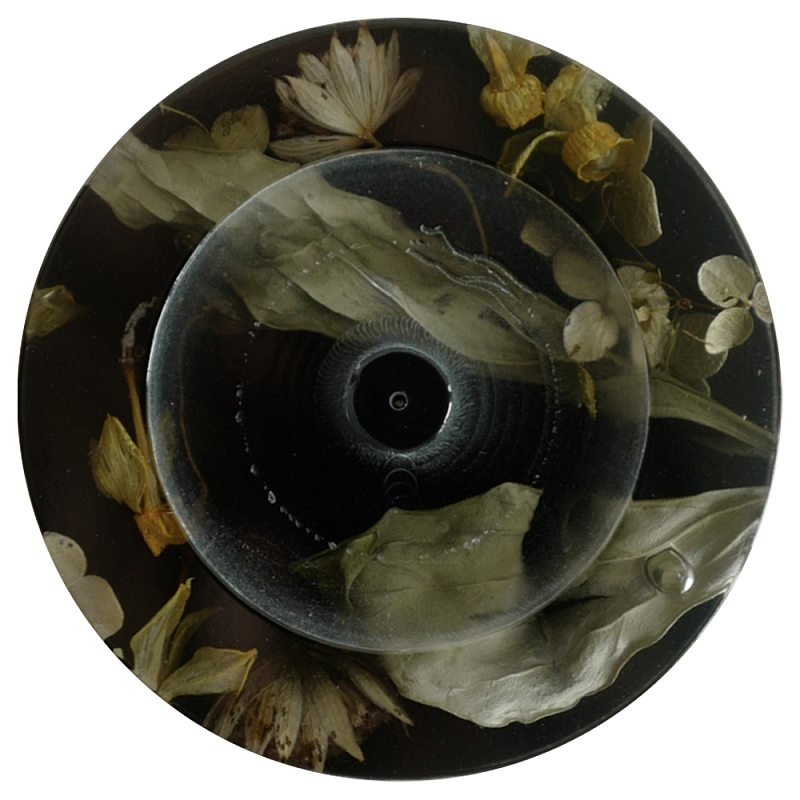 Круглая подставка под благовония из эпоксидной смолы с цветами черная Epoxy Resin Flowers Incense Stand Black Черный Круглая подставка под благовония из эпоксидной смолы с цветами черная Epoxy Resin Flowers Incense Stand Black Черный в Саратове | Loft Concept