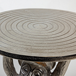 Столик с подстольем в виде обезьянки Bombay Nickel варинант исполнения - 3 | Loft Concept в Саратове