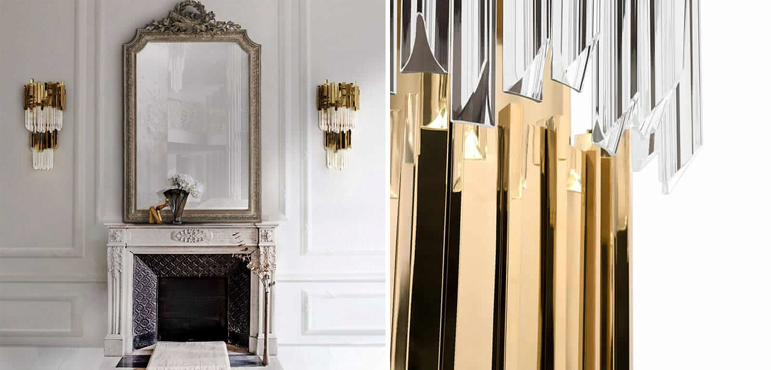 Бра Luxxu Modern Cascade Wall Lamp Gold 71 Бра Luxxu Modern Cascade Wall Lamp Gold 71 - Loft-Concept в Саратове