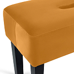 Мягкий  пуф на черных ножках Winton Pouf варинант исполнения - 14 | Loft Concept в Саратове