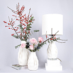 Настольная лампа керамическая бежевая Amazonia варинант исполнения - 2 | Loft Concept в Саратове