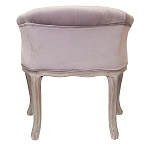 Кресло низкое в стиле прованс Розовый Велюр Louis French Armchair  варинант исполнения - 2 | Loft Concept в Саратове