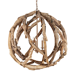 Люстра круглая в виде веток деревьев Natural Driftwood  варинант исполнения - 1 | Loft Concept в Саратове