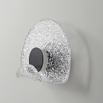 Бра из текстурированного прозрачного стекла с изогнутым краем Textured Glass  варинант исполнения - 5 | Loft Concept в Саратове