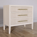 Тумба Primo  с тремя ящиками шпон Светлый дуб варинант исполнения - 3 | Loft Concept в Саратове