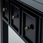 Черная тумба с выдвижным ящиком Monica варинант исполнения - 3 | Loft Concept в Саратове