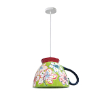 Подвесные светильники в виде чаши с цветочным орнаментом Flower Reversal варинант исполнения - 7 | Loft Concept в Саратове