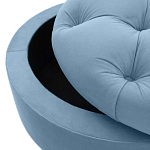 Круглый пуф на ножках Cheryl Pouf Light варинант исполнения - 2 | Loft Concept в Саратове