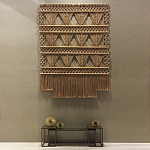 Панно Макраме коричневый цвет  варинант исполнения - 5 | Loft Concept в Саратове