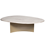 Стол журнальный овальный с контрастным основанием Subsequence варинант исполнения - 2 | Loft Concept в Саратове