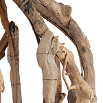 Люстра круглая в виде веток деревьев Natural Driftwood  варинант исполнения - 3 | Loft Concept в Саратове