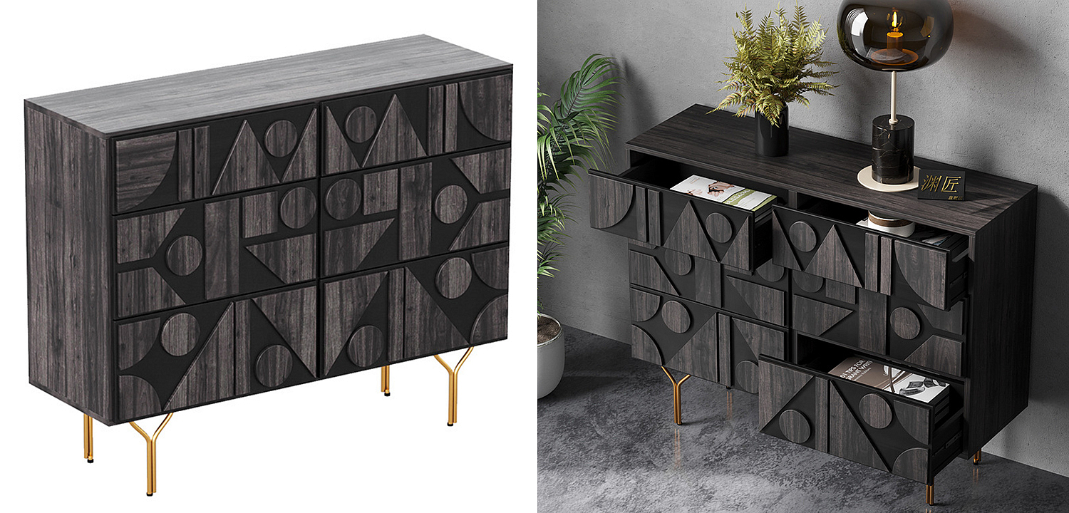 Комод Adnan Chest of Drawers Комод Adnan Chest of Drawers - Loft-Concept в Саратове