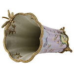 Декоративная ваза из фарфора с бронзовыми вставками Eden Garden варинант исполнения - 2 | Loft Concept в Саратове