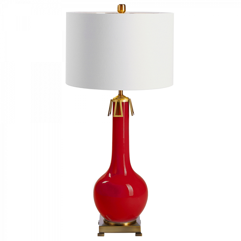 Настольная лампа Colorchoozer Table Lamp Red Красный в Саратове | Loft Concept 