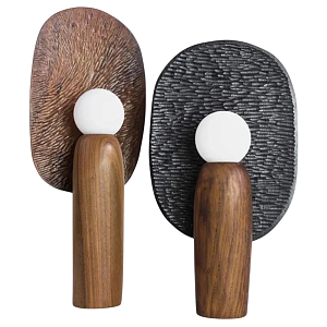 Настольная лампа из дерева Decorative Wooden Lamp