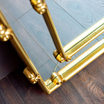 Зеркало прямоугольное Golden Classic Ornament Mirror варинант исполнения - 4 | Loft Concept в Саратове