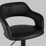 Барный стул черного цвета Strohach варинант исполнения - 7 | Loft Concept в Саратове