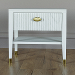 Прикроватная тумбочка с ящиком Elsa Dreams White варинант исполнения - 5 | Loft Concept в Саратове