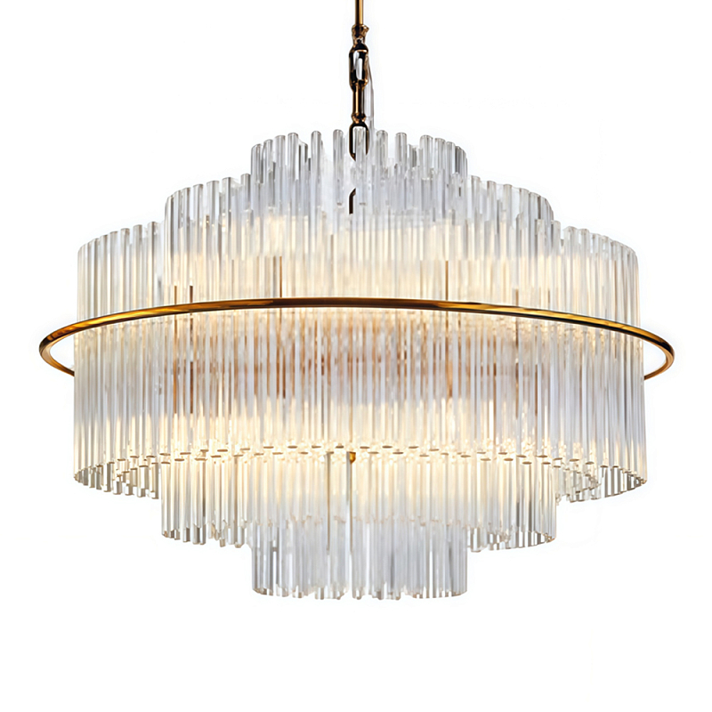 Люстра Nembus Латунь Прозрачный в Саратове | Loft Concept 