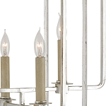 Люстра серебряная из пересекающихся прямоугольных элементов Intersecting Rectangles  варинант исполнения - 1 | Loft Concept в Саратове