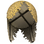 Столик дизайнерский Copper streaks варинант исполнения - 4 | Loft Concept в Саратове