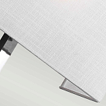 Бра с прямоугольным тканевым абажуром белого цвета Feiss варинант исполнения - 4 | Loft Concept в Саратове