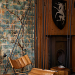 Обои ручная роспись Braganza Standard colourway on dyed paper варинант исполнения - 2 | Loft Concept в Саратове