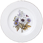 Обеденный сервиз из фарфора с рисунком цветов на 6 персон 23 предмета Garden Whisper Porcelain Set  варинант исполнения - 1 | Loft Concept в Саратове