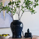 Ваза с крышкой однотонная Высота 48 см Chinoiserie Ceramics варинант исполнения - 2 | Loft Concept в Саратове