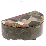 Шкатулка с зеркалом из натуральных камней Stone Casket варинант исполнения - 2 | Loft Concept в Саратове