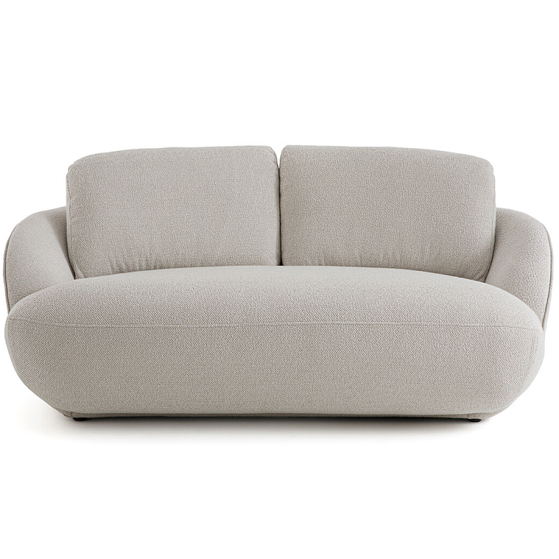 Диван с обивкой меланж Halle Melange Sofa Бежевый Диван с обивкой меланж Halle Melange Sofa Бежевый в Саратове | Loft Concept