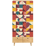 Шкаф с принтом The rebus of love варинант исполнения - 2 | Loft Concept в Саратове