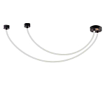 Подвесной светильник с двойными световыми дугами  Luke Lampco Tracer Lamp варинант исполнения - 1 | Loft Concept в Саратове