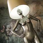 Лампа MANNEQUIN LAMP с абажуром руки на талии варинант исполнения - 9 | Loft Concept в Саратове