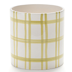 Кашпо из керамики с графическими принтами Brighter варинант исполнения - 2 | Loft Concept в Саратове