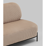 Диван Стоун велюр рельефный бежевый варинант исполнения - 3 | Loft Concept в Саратове