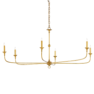 Люстра золотая Smoothness of Golden Lines