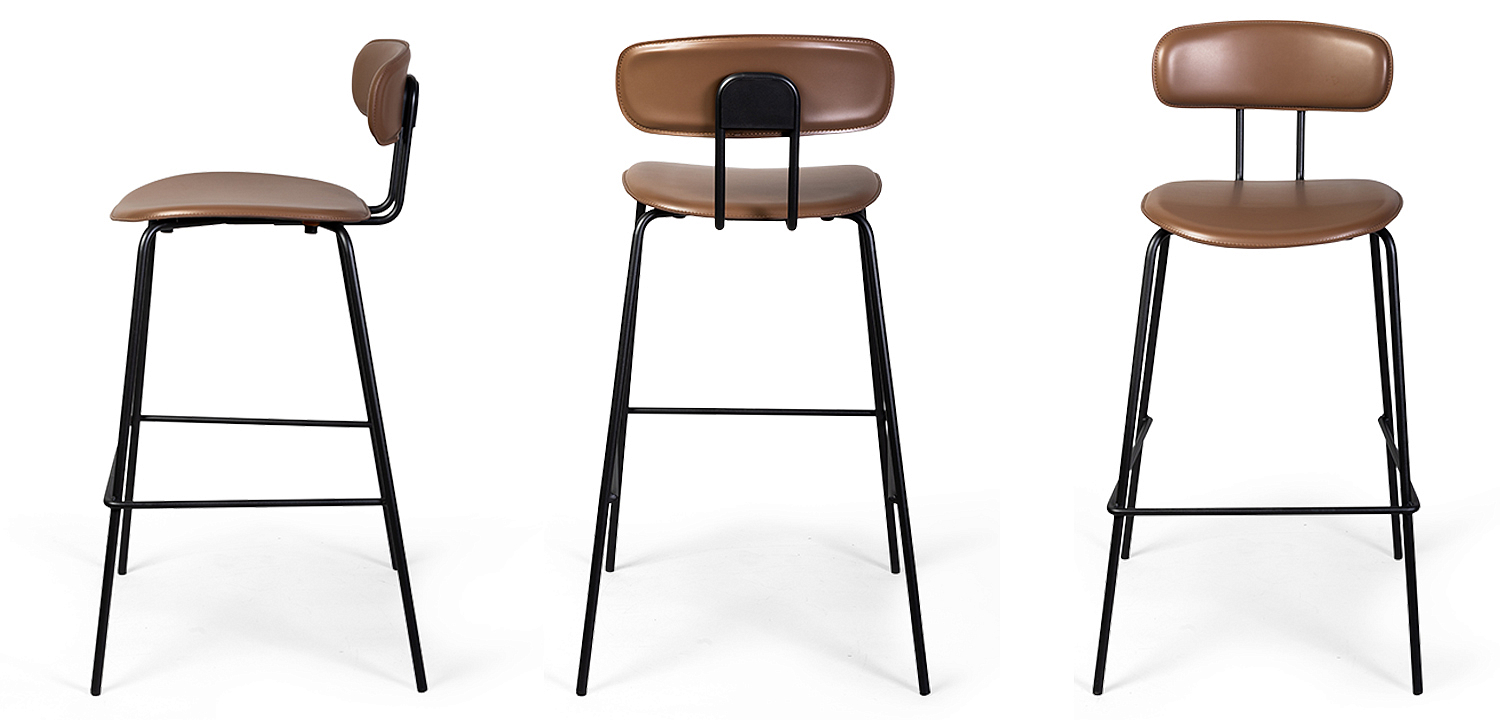 Барный стул Renis Brown Barstool Барный стул Renis Brown Barstool - Loft-Concept в Саратове