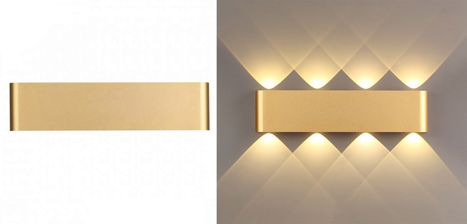 Бра Obverse Gold Rectangle B Wall lamp Бра Obverse Gold Rectangle B Wall lamp - Loft-Concept в Саратове