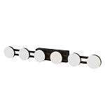 Бра с 6-ю круглыми плафонами на черном основании Maxine Light варинант исполнения - 1 | Loft Concept в Саратове