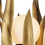 Люстра грушевидной формы с волнистыми листьями Foliage of Leaf Forms варинант исполнения - 1 | Loft Concept в Саратове