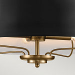 Подвесной светильник с конусовидным металлическим абажуром черного цвета Kichler варинант исполнения - 15 | Loft Concept в Саратове