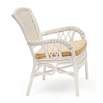 Комплект обеденный из ротанга Eloise white варинант исполнения - 2 | Loft Concept в Саратове