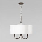 Люстра с белым текстильным абажуром Vitorino  варинант исполнения - 2 | Loft Concept в Саратове