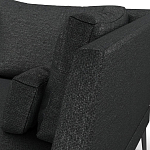 Мебельная ткань Шенилл черный цвет 138 см T4-35 варинант исполнения - 6 | Loft Concept в Саратове