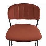 Стул барный с широкой полукруглой спинкой Chair Smooth Shapes варинант исполнения - 4 | Loft Concept в Саратове