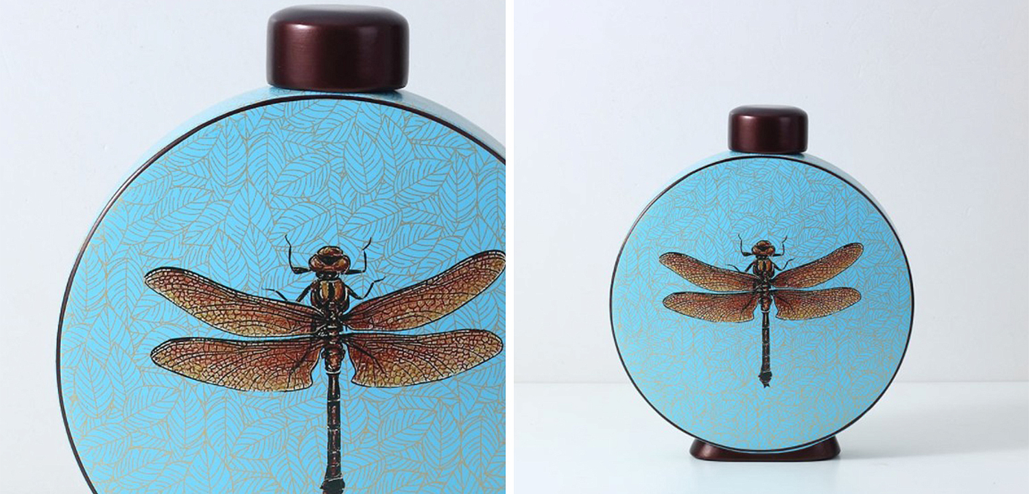 Ваза Blue Vase Dragonfly Ваза Blue Vase Dragonfly - Loft-Concept в Саратове