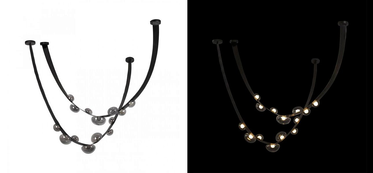 Светодиодный светильник BOMMA Dew Drops Pendant Light Светодиодный светильник BOMMA Dew Drops Pendant Light - Loft-Concept в Саратове